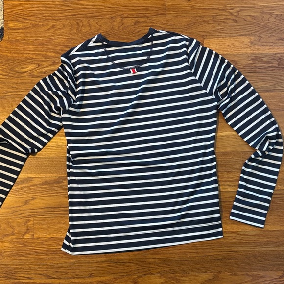 Tracksmith Navy and White Striped Top - Picture 5 of 5
